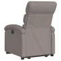 Taupe gray fabric electric liftable recliner chair by , Armchairs - Ref: Foro24-3204010, Price: 318,97 €, Discount: %