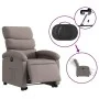 Taupe gray fabric electric liftable recliner chair by , Armchairs - Ref: Foro24-3204010, Price: 318,97 €, Discount: %