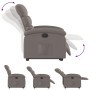 Elektrisch anhebbarer Liegestuhl aus taupegrauem Stoff von , Sessel - Ref: Foro24-3204010, Preis: 299,12 €, Rabatt: %