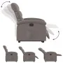 Taupe gray fabric electric liftable recliner chair by , Armchairs - Ref: Foro24-3204010, Price: 318,97 €, Discount: %