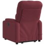 Sillón de masaje elevable eléctrico tela rojo tinto de , Sillones - Ref: Foro24-3204749, Precio: 324,87 €