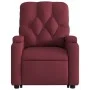 Electric lift massage chair in burgundy fabric by , Armchairs - Ref: Foro24-3204749, Price: 345,73 €, Discount: %