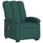 Elektrischer Massagesessel verstellbarer dunkelgrüner Stoff von , Sessel - Ref: Foro24-3204134, Preis: 323,61 €, Rabatt: %