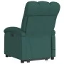 Electric reclining and lift massage armchair in dark green fabric. by , Armchairs - Ref: Foro24-3204134, Price: 345,85 €, Dis...
