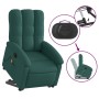Elektrischer Massagesessel verstellbarer dunkelgrüner Stoff von , Sessel - Ref: Foro24-3204134, Preis: 323,61 €, Rabatt: %