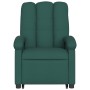 Elektrischer Massagesessel verstellbarer dunkelgrüner Stoff von , Sessel - Ref: Foro24-3204134, Preis: 323,61 €, Rabatt: %