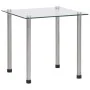 Stackable tables 3 units transparent tempered glass by vidaXL, Side tables - Ref: Foro24-249528, Price: 46,34 €, Discount: %