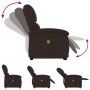 Electric massage chair with liftable recliner, dark brown fabric by , Armchairs - Ref: Foro24-3204205, Price: 320,17 €, Disco...