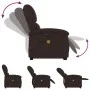 Sillón masaje eléctrico reclinable elevable tela marrón oscuro de , Sillones - Ref: Foro24-3204205, Precio: 341,37 €, Descuen...