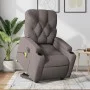 Sillón de masaje eléctrico reclinable elevable tela taupé de , Sillones - Ref: Foro24-3204754, Precio: 367,27 €, Descuento: %