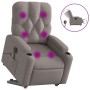 Elektrischer Massagesessel verstellbarer Stoff taupe von , Sessel - Ref: Foro24-3204754, Preis: 342,62 €, Rabatt: %