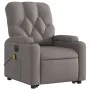 Sillón de masaje eléctrico reclinable elevable tela taupé de , Sillones - Ref: Foro24-3204754, Precio: 367,27 €, Descuento: %