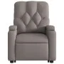 Sillón de masaje eléctrico reclinable elevable tela taupé de , Sillones - Ref: Foro24-3204754, Precio: 367,27 €, Descuento: %