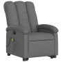 Dark gray electric reclining and lift massage chair. by , Armchairs - Ref: Foro24-3204129, Price: 352,23 €, Discount: %