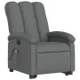 Sillón de masaje eléctrico reclinable elevable tela gris oscuro de , Sillones - Ref: Foro24-3204129, Precio: 370,05 €, Descue...