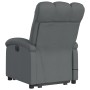 Dark gray electric reclining and lift massage chair. by , Armchairs - Ref: Foro24-3204129, Price: 352,23 €, Discount: %