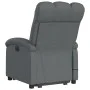 Sillón de masaje eléctrico reclinable elevable tela gris oscuro de , Sillones - Ref: Foro24-3204129, Precio: 370,05 €, Descue...