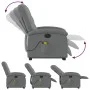 Sillón de masaje eléctrico reclinable elevable tela gris oscuro de , Sillones - Ref: Foro24-3204129, Precio: 370,05 €, Descue...