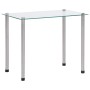 Stackable tables 3 units transparent tempered glass by vidaXL, Side tables - Ref: Foro24-249528, Price: 47,29 €, Discount: %