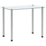 Stackable tables 3 units transparent tempered glass by vidaXL, Side tables - Ref: Foro24-249528, Price: 46,34 €, Discount: %