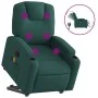 Elektrischer Massagesessel verstellbarer dunkelgrüner Stoff von , Sessel - Ref: Foro24-3204410, Preis: 336,56 €, Rabatt: %