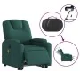 Elektrischer Massagesessel verstellbarer dunkelgrüner Stoff von , Sessel - Ref: Foro24-3204410, Preis: 336,56 €, Rabatt: %