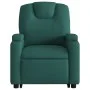 Elektrischer Massagesessel verstellbarer dunkelgrüner Stoff von , Sessel - Ref: Foro24-3204410, Preis: 336,56 €, Rabatt: %