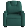 Elektrischer Massagesessel verstellbarer dunkelgrüner Stoff von , Sessel - Ref: Foro24-3204410, Preis: 320,92 €, Rabatt: %