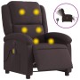 Elektrischer Massagesessel aus dunkelbraunem Stoff von , Sessel - Ref: Foro24-3204157, Preis: 254,00 €, Rabatt: %