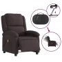 Elektrischer Massagesessel aus dunkelbraunem Stoff von , Sessel - Ref: Foro24-3204157, Preis: 253,91 €, Rabatt: %