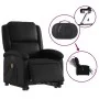 Sillón de masaje elevable eléctrico cuero sintético negro de , Sillones - Ref: Foro24-3204247, Precio: 341,09 €, Descuento: %