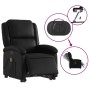 Sillón de masaje elevable eléctrico cuero sintético negro de , Sillones - Ref: Foro24-3204247, Precio: 325,73 €, Descuento: %