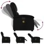 Sillón de masaje elevable eléctrico cuero sintético negro de , Sillones - Ref: Foro24-3204247, Precio: 341,09 €, Descuento: %