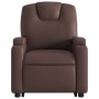 Brauner elektrischer Relaxsessel aus Kunstleder von , Sessel - Ref: Foro24-3204446, Preis: 314,67 €, Rabatt: %