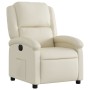 Cream Faux Leather Power Recliner by , Armchairs - Ref: Foro24-3204213, Price: 239,11 €, Discount: %