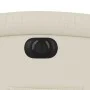 Cremefarbener Power-Liegestuhl aus Kunstleder von , Sessel - Ref: Foro24-3204213, Preis: 247,61 €, Rabatt: %