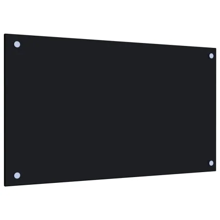 Küche Spritzschutz gehärtetes Glas schwarz 70x40 cm von vidaXL, Küchengeräte und Utensilien - Ref: Foro24-249481, Preis: 30,0...