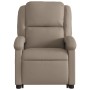 Reclining and lift chair in artificial leather, cappuccino color. by , Armchairs - Ref: Foro24-3204232, Price: 291,67 €, Disc...