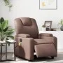 Sillón de masaje reclinable eléctrico cuero sintético marrón de , Sillones - Ref: Foro24-3204425, Precio: 316,58 €, Descuento: %