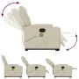 Massagesessel mit elektrischem Lift, Kunstledercreme von , Sessel - Ref: Foro24-3204452, Preis: 367,78 €, Rabatt: %