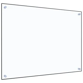 Tempered glass kitchen splash guard 80x60 cm by vidaXL, Kitchen tools and utensils - Ref: Foro24-249471, Price: 41,90 €, Disc...