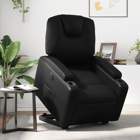 Elektrischer Relaxsessel und Hebestuhl Kunstleder schwarz von , Sessel - Ref: Foro24-3204444, Preis: 342,78 €, Rabatt: %