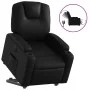 Electric black synthetic leather reclining and lifting armchair by , Armchairs - Ref: Foro24-3204444, Price: 375,78 €, Discou...