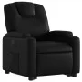 Electric black synthetic leather reclining and lifting armchair by , Armchairs - Ref: Foro24-3204444, Price: 375,78 €, Discou...