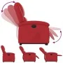 Sillón elevable eléctrico cuero artificial rojo de , Sillones - Ref: Foro24-3204245, Precio: 331,26 €, Descuento: %