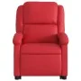 Sillón elevable eléctrico cuero artificial rojo de , Sillones - Ref: Foro24-3204245, Precio: 331,26 €, Descuento: %