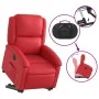 Sillón elevable eléctrico cuero artificial rojo de , Sillones - Ref: Foro24-3204245, Precio: 331,26 €, Descuento: %