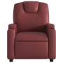 Reclining red faux leather massage armchair by , Armchairs - Ref: Foro24-3204427, Price: 296,24 €, Discount: %