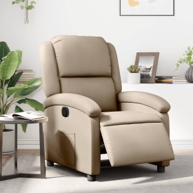 Elektrischer Relaxsessel aus Kunstleder in Cappuccino-Farbe von , Sessel - Ref: Foro24-3204218, Preis: 266,73 €, Rabatt: %