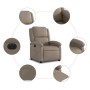 Electric reclining armchair in synthetic leather, cappuccino color. by , Armchairs - Ref: Foro24-3204218, Price: 268,02 €, Di...